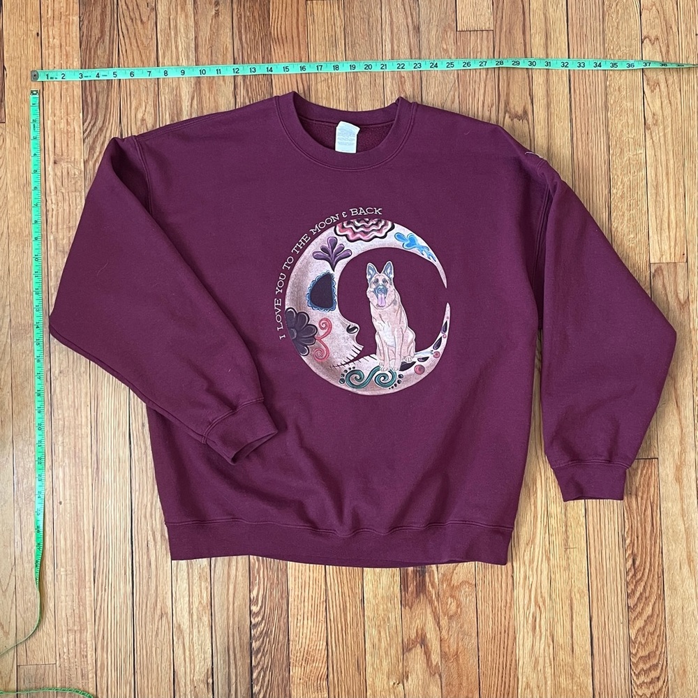 Love You To The Moon And Back Sweater Woman’s XL